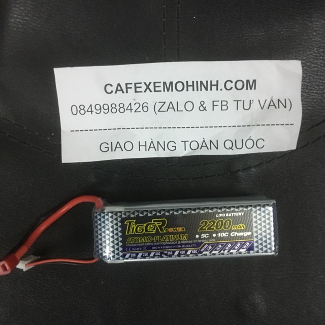 Pin lipo 4s 2200 35c 14.8 volt cho đồ chơi điều khiển tốc 70-90km/h