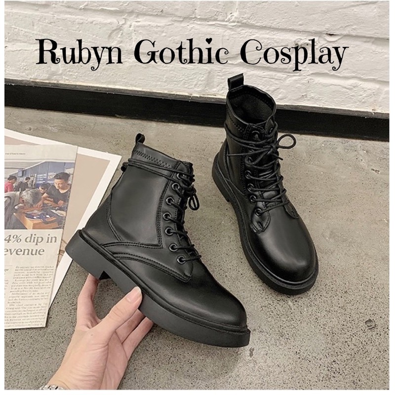 [NEW]  Giày Boots Chiến Binh Cổ Lửng Siêu Ngầu ( Size 35 ~ 40 )