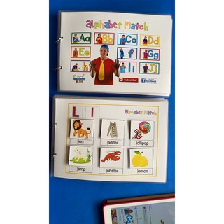 Học liệu 26 chữ cái Alphabet -Dán dính + Tô màu