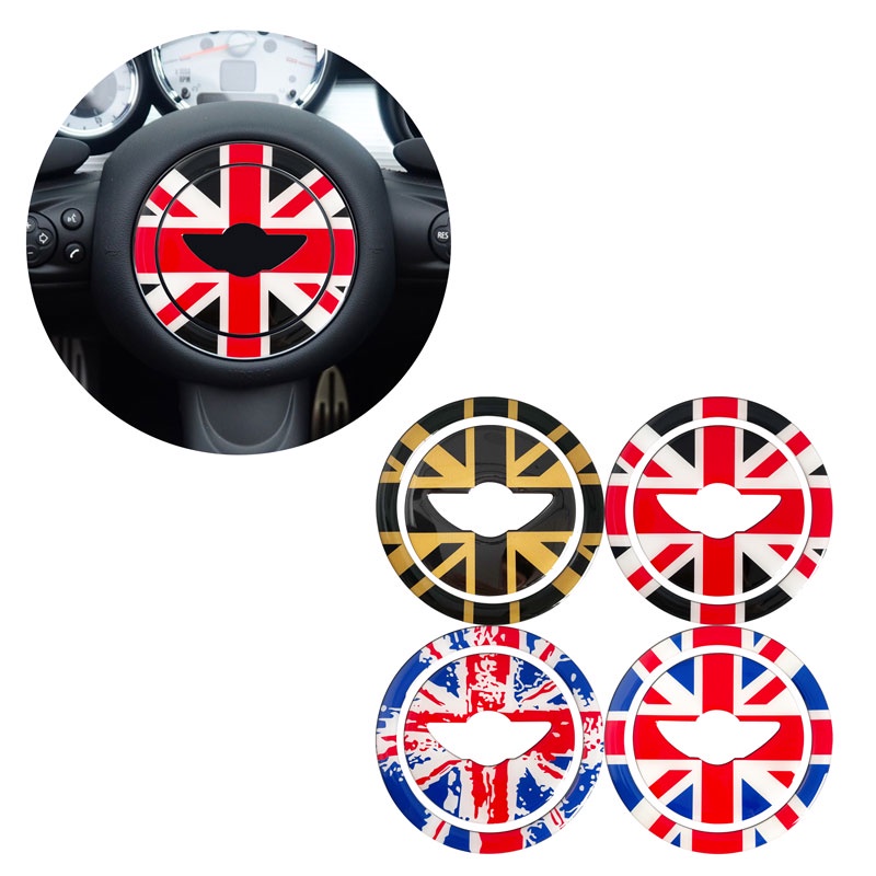 Miếng Dán Trang Trí Vô Lăng Xe Hơi MINI Cooper R55 R56 R60 R61