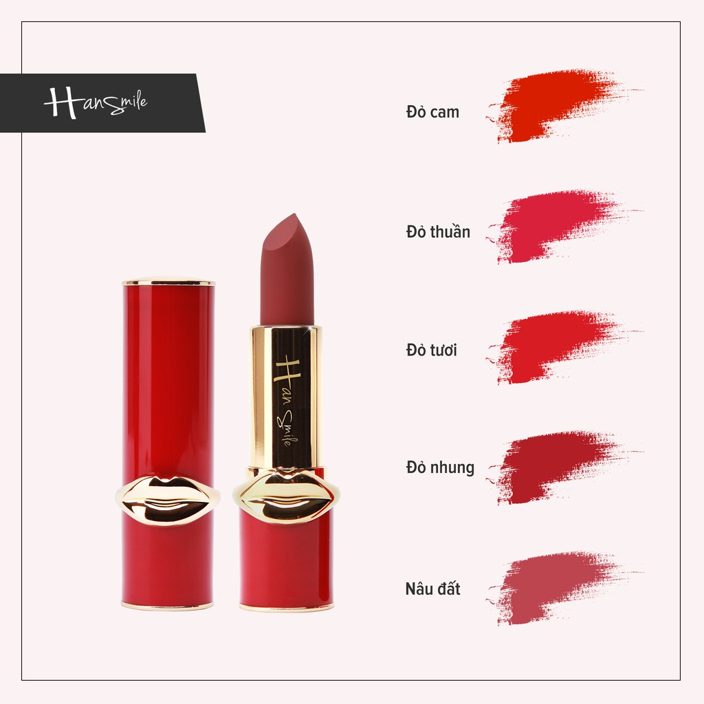 Son Hansmile Mystic Lipstick (MUA 1 CÂY, TẶNG 1 CÂY)