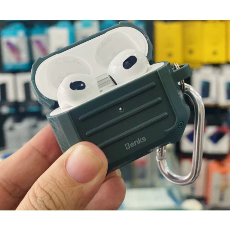 Bao da case ốp airpods 3 dẻo chống sốc hàng công ty sang trọng