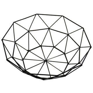 Nordic Style Candy Storage Baskets Iron Snacks Desktop Bedroom Kitchen Decoratio