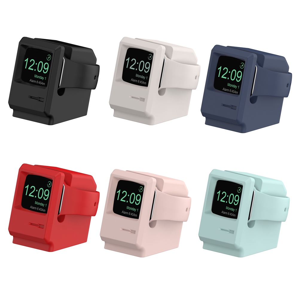 Giá Đỡ Bằng Silicon Để Bàn Cho Đồng Hồ iWatch Series 8 7 6 5 4 SE 3 2 1