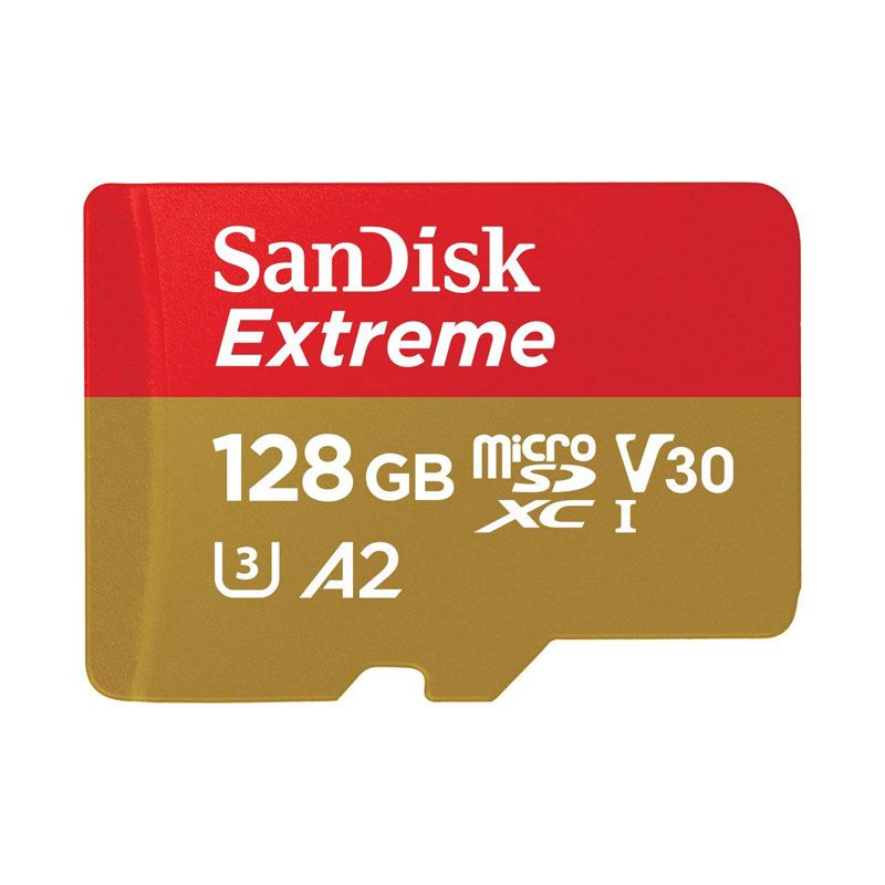 [64GB ; 128GB ; 256GB; 512GB ]Thẻ nhớ MicroSDXC tốc độ cao 190MB/s SanDisk Extreme SDSQXAA