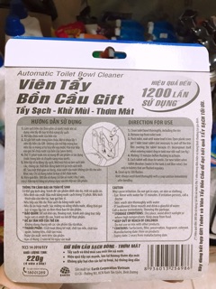 Viên tẩy bồn cầu Gift