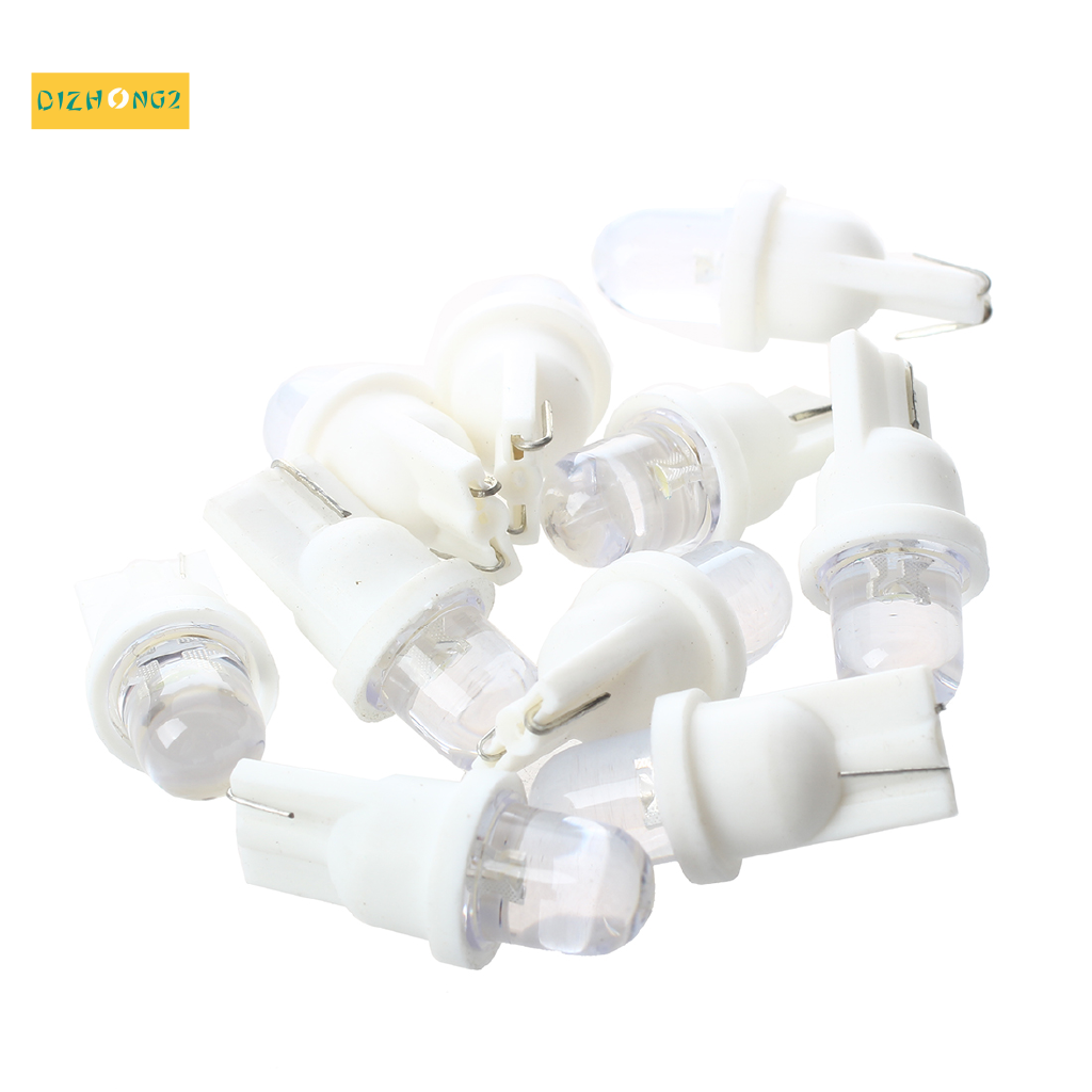 Set 10 đèn led T10 24v màu sáng trắng cho xe hơi