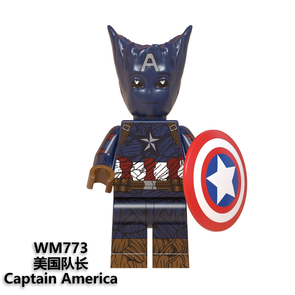 Mô Hình Lego Nhân Vật Siêu Anh Hùng Marvel