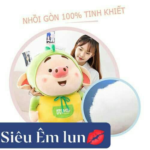 [CỰC HOT] GẤU BÔNG HEO TIKTOK VẢI MINISO CỰC ÊM MỊN. ẢNH SHOP