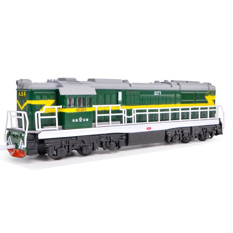 Mô Hình Tàu Lửa Bằng Da Có Đèn Và Nhạc Tỷ Lệ 1: 60