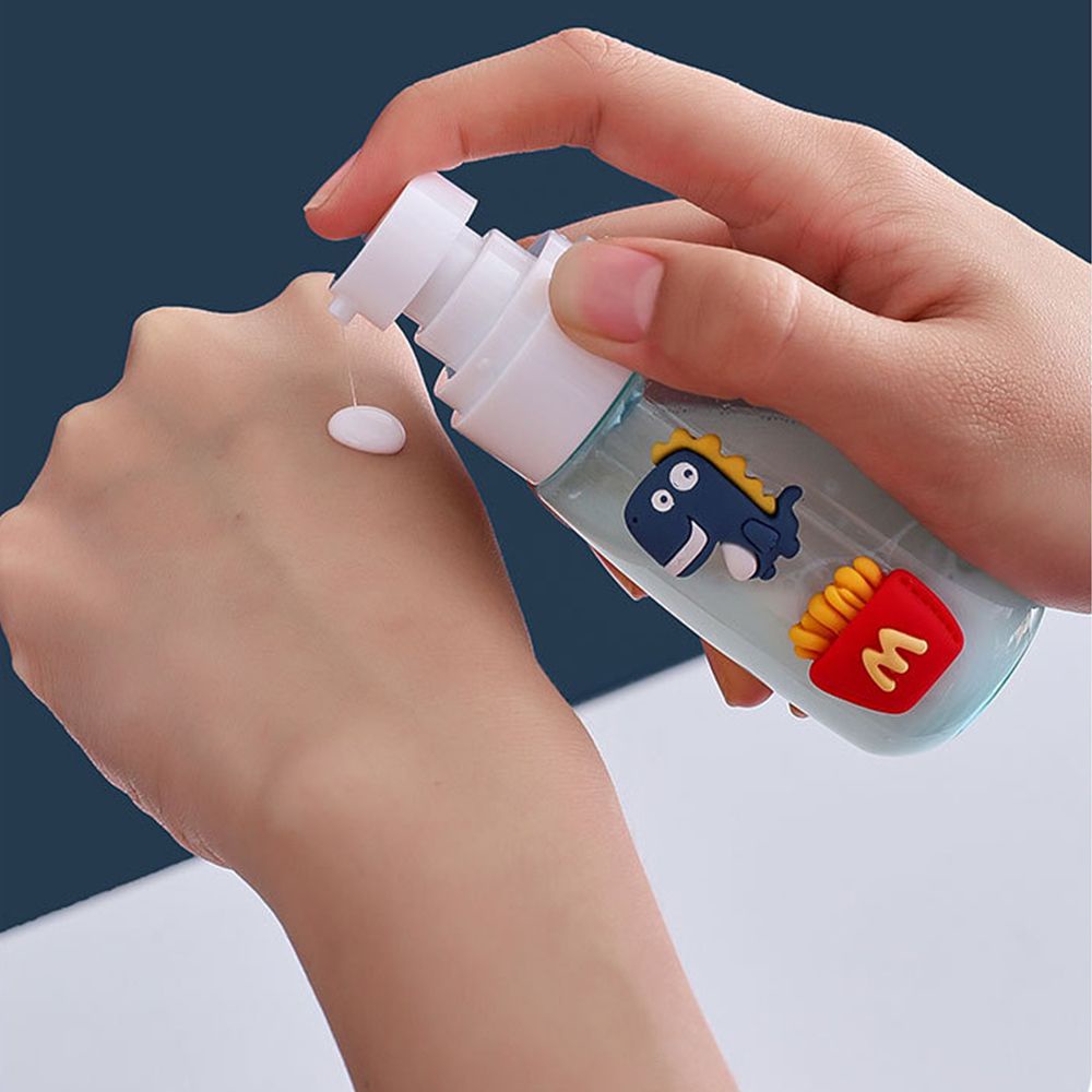 [Hàng mới về] Chai rỗng họa tiết hoạt hình dùng đựng mỹ phẩm đa năng tiện lợi 60ml