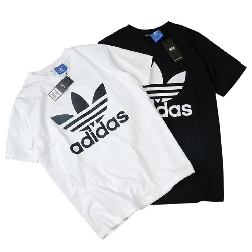 Áo Thun Adiidas Cổ Tròn Tay Lỡ Chất Liệu Thoáng Mát, Thấm Hút Mồ Hôi