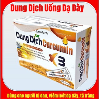 Dung Dịch Curcumin Nano X3 - Hỗ Trợ Giảm Viêm Loét Dạ Dày