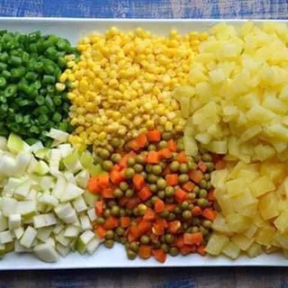 Salat rau củ nga túi 1kg