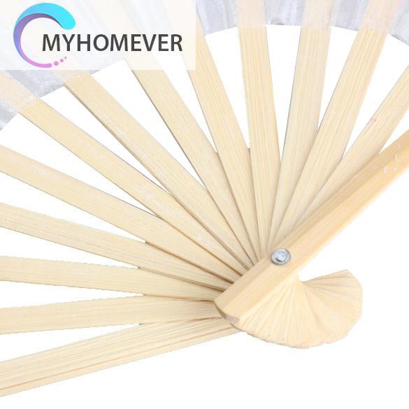 Quạt múa bằng vải lụa phong cách Trung Quốc cổ trang