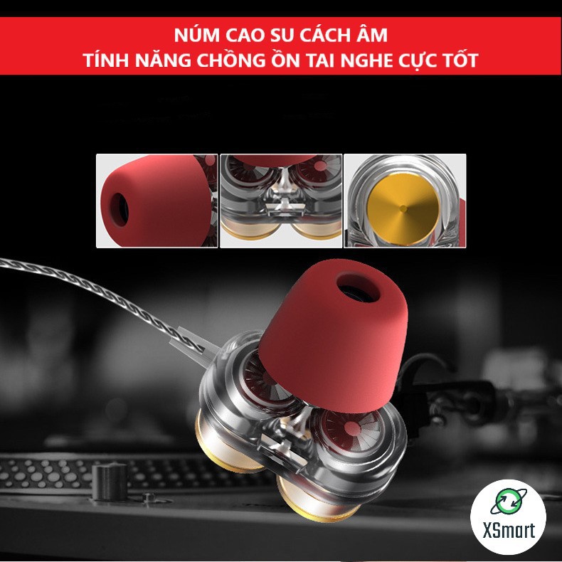 Tai Nghe Chống Ồn QKZ KD7 PRO 8D Âm Thanh Vòm, Cao Cấp, Bass Khủng, Nghe Nhạc EDM, REMIX, Chơi Mọi Tựa Game