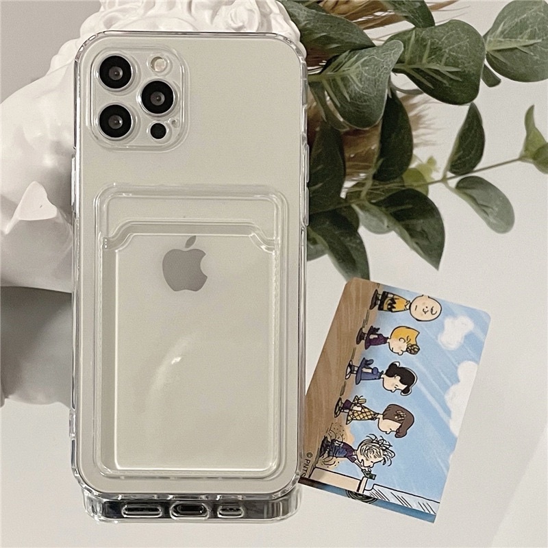 Ốp dẻo trong suốt Instagram cho iPhone, ốp gài thẻ