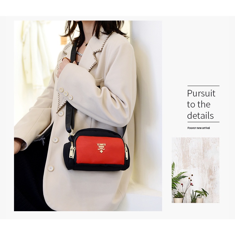 Ba Lô Đeo Vai Cỡ Lớn Bằng Vải Nylon Thời Trang Thường Ngày Cho Nữ