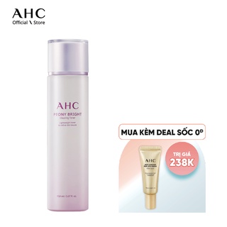 Nước Cân Bằng Làm Sáng Da AHC Peony Bright Clearing Toner 150ml