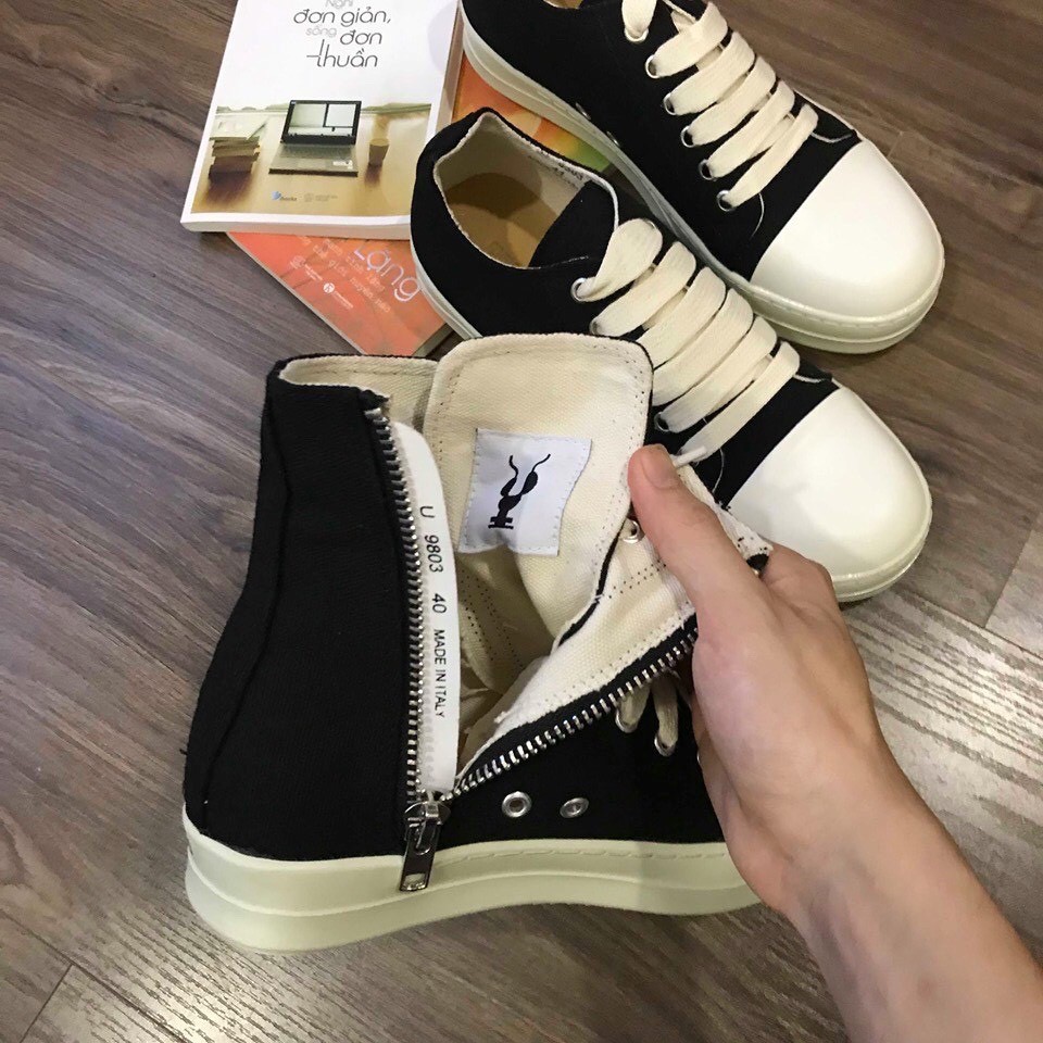 Giày Sneaker Thể Thao Nam Nữ RO RICK Đế Thơm Vani