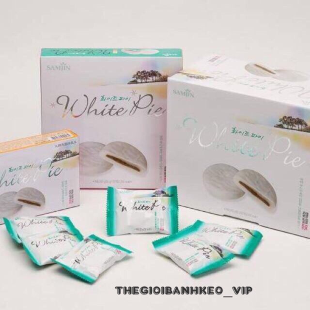 Bánh white pie hàn quốc hộp 350g