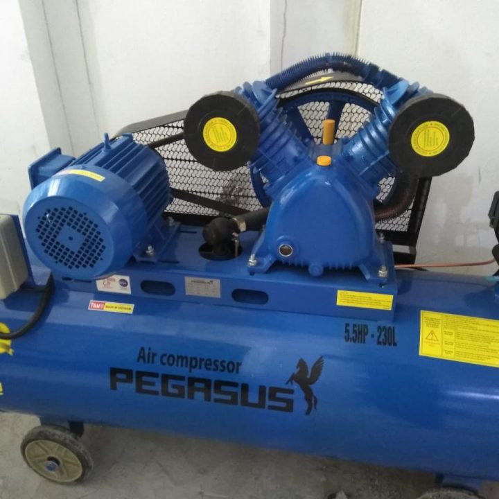 Máy Nén Khí Dây Đai Pegasus 5.5HP TM-V-0.6/8-230L