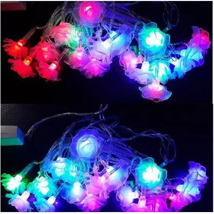 ĐÈN LED TRANG TRÍ HÌNH HOA MAI NHIỀU MÀU