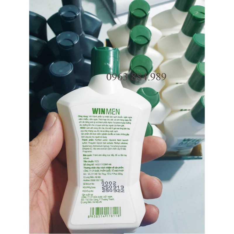 Dung dịch vệ sinh nam DD.01 winmen dung tích 100ml