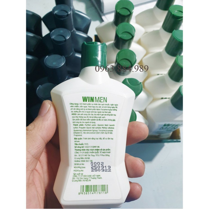 Dung dịch vệ sinh nam DD.01 winmen dung tích 100ml