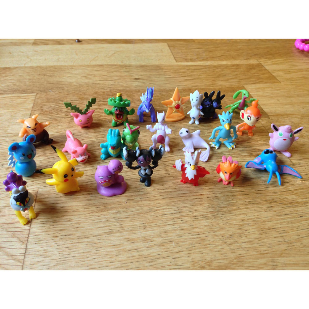 Set 24 Mô Hình Nhân Vật Pokemon Mini Dễ Thương