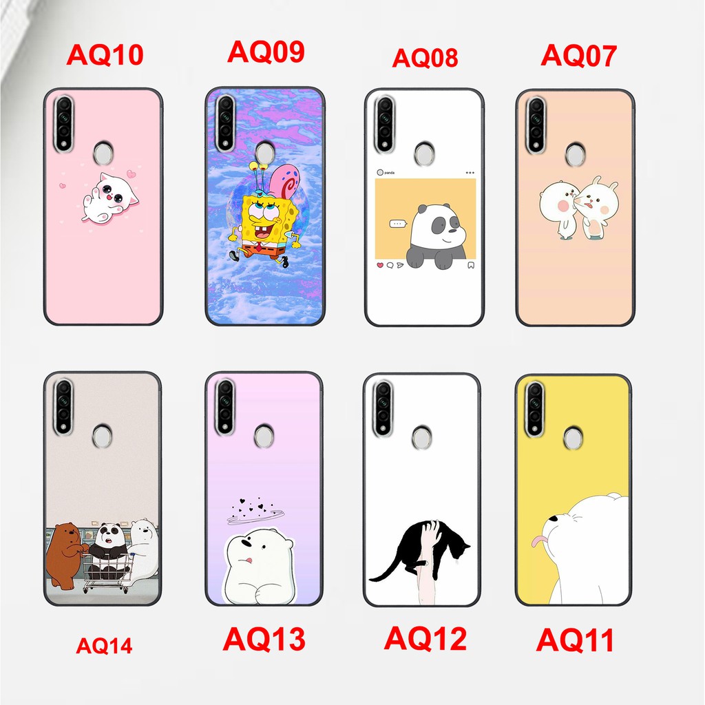 [MẪU MỚI[ỐP ĐIỆN THOẠI VIVO U10-VIVO Y12-VIVO Y15-VIVO Y17-VIVO Y19 IN HÌNH GẤU-CÁ HÌNH DỄ THƯƠNG GIÁ RẺ-BCASE PHỤ KIỆN
