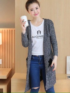 Áo Khoác Len Có Mũ Phong Cách-Chất Đẹp