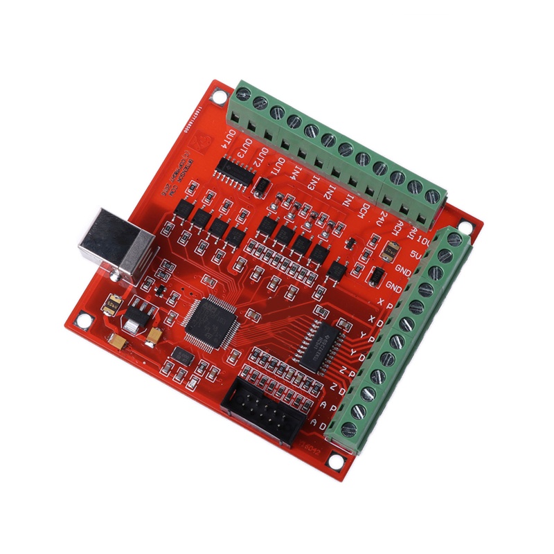 Bảng Mạch Breakout Board 4 Trục CNC USB MACH3 100Khz