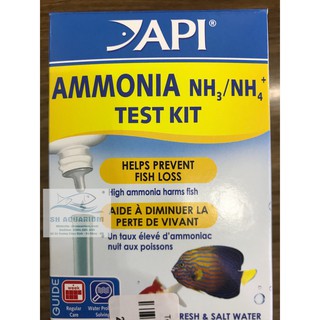 Bộ test Nh3, Nh4 API Test Kit cho bể cá cảnh, thủy sinh
