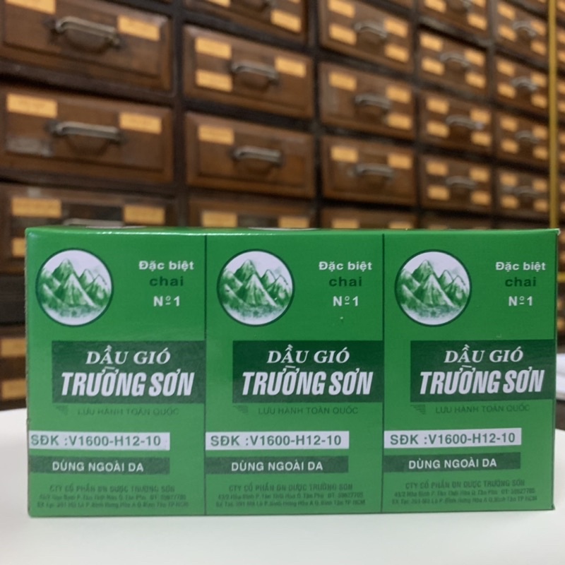 Dầu Gió Trường Sơn - chai 6 ml