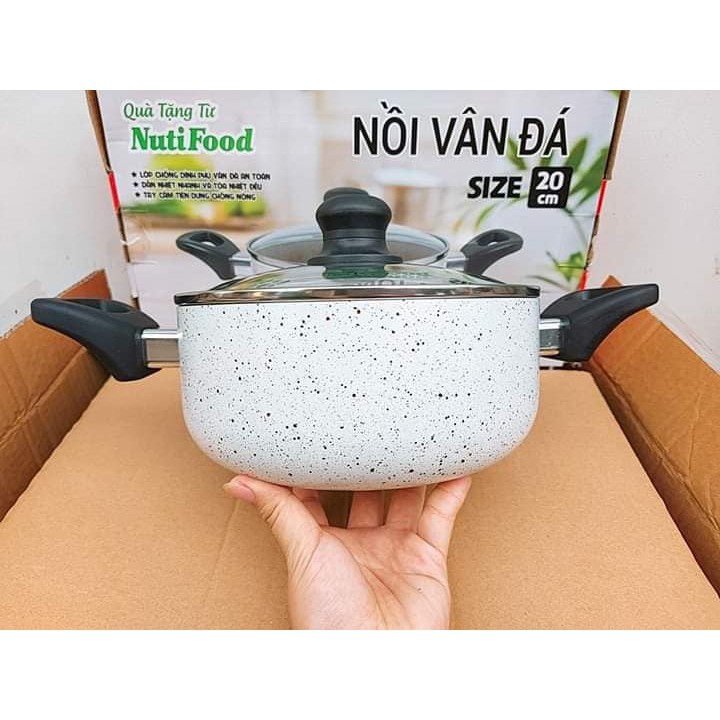 NỒI VÂN ĐÁ GREEN COOK 20CM