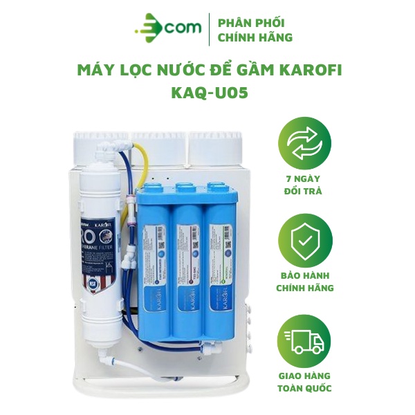 Máy lọc nước KAROFI KAQ-U05 thế hệ mới - 10 cấp lọc