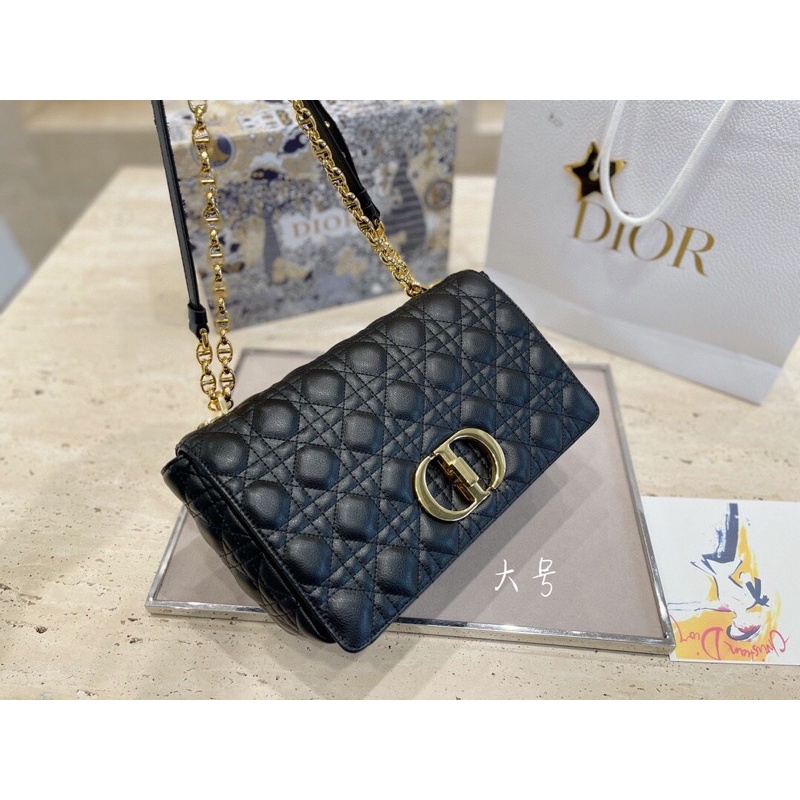 Túi xách Diỏr caro chất da bò hàng order trung