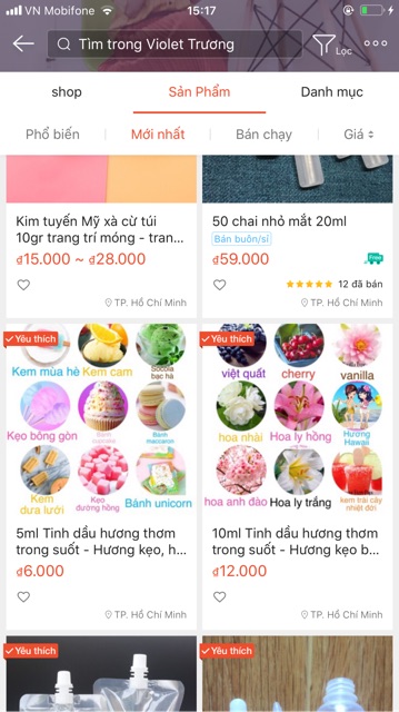 Hương liệu làm slime 5ml - hương liệu làm bánh | BigBuy360 - bigbuy360.vn