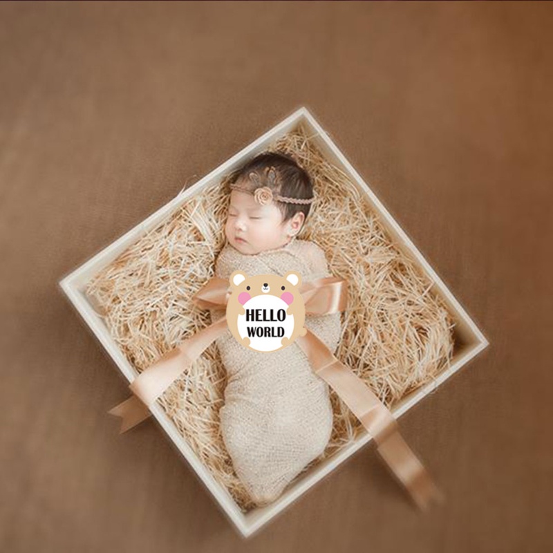 Bộ 12 Thẻ Dán Kỹ Năng Chụp Ảnh / Ghi Nhớ / Ghi Âm Tiện Dụng Cho Bé Sơ Sinh