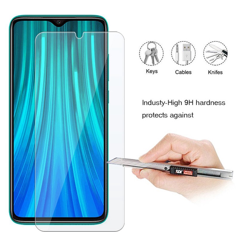 Kính cường lực Xiaomi Redmi 12C 10 10C 10A A1 9 9T 8 7 Note 12 11 11s 10 10s 9 9s 8 7 K20 Pro Max 9A 9C 7A 2.5D trong suốt vát cạnh