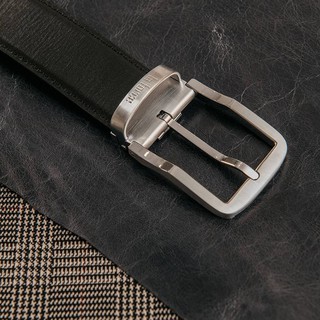 Thắt lưng nam LAFORCE D690-A202003B da bò công sở cao cấp CHÍNH HÃNG