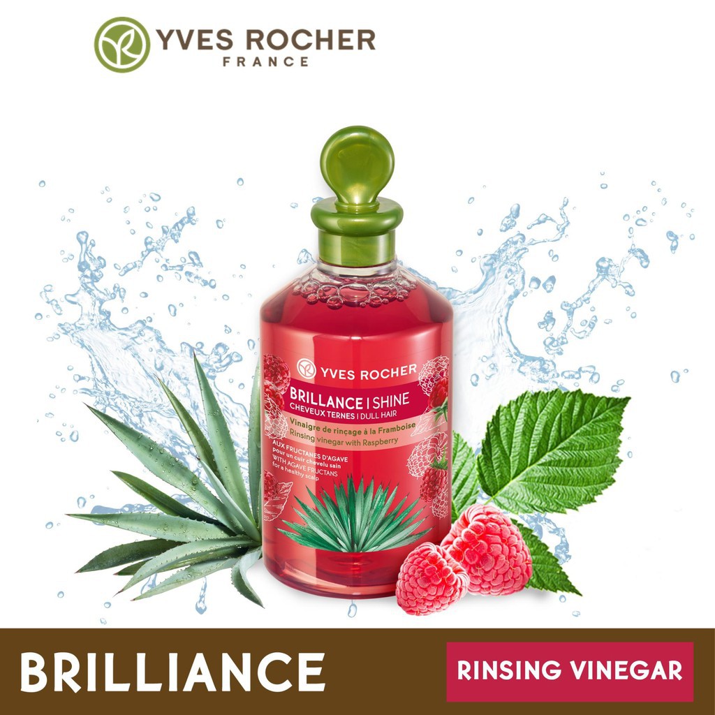 Giấm Xả Tóc Yves Rocher Shine Rinsing Raspberry Vinegar