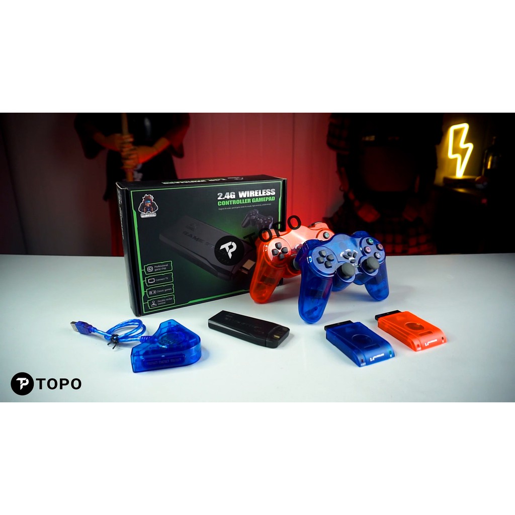 Game Stick M8 + Tay cầm cao cấp + cài sẵn 10.000 game (Full game PS1/GBA/GBC/GB/NES/SNES/Game Xèng...) | BigBuy360 - bigbuy360.vn