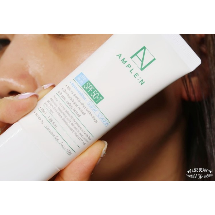 Kem Chống Nắng Cấp Ẩm Ample:N Hyaluron Shot Sun Care SPF50+/PA++++ 40ml