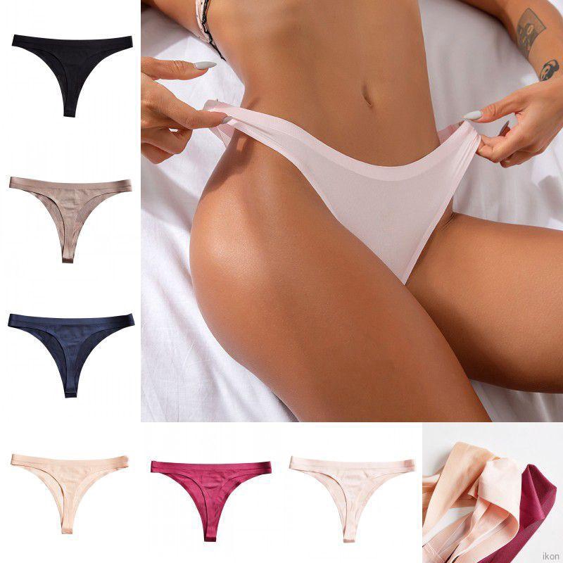 Quần lót lụa lọt khe không đường may gợi cảm cho nữ
