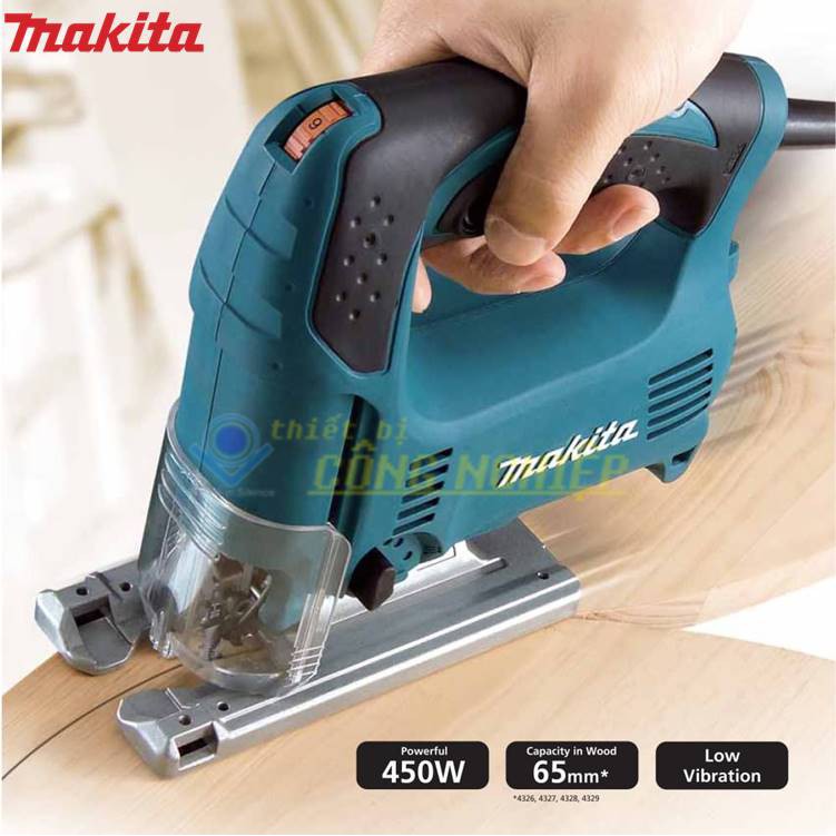 Máy cưa lọng Makita 4328 450W giúp cưa,cắt vật liệu cứng