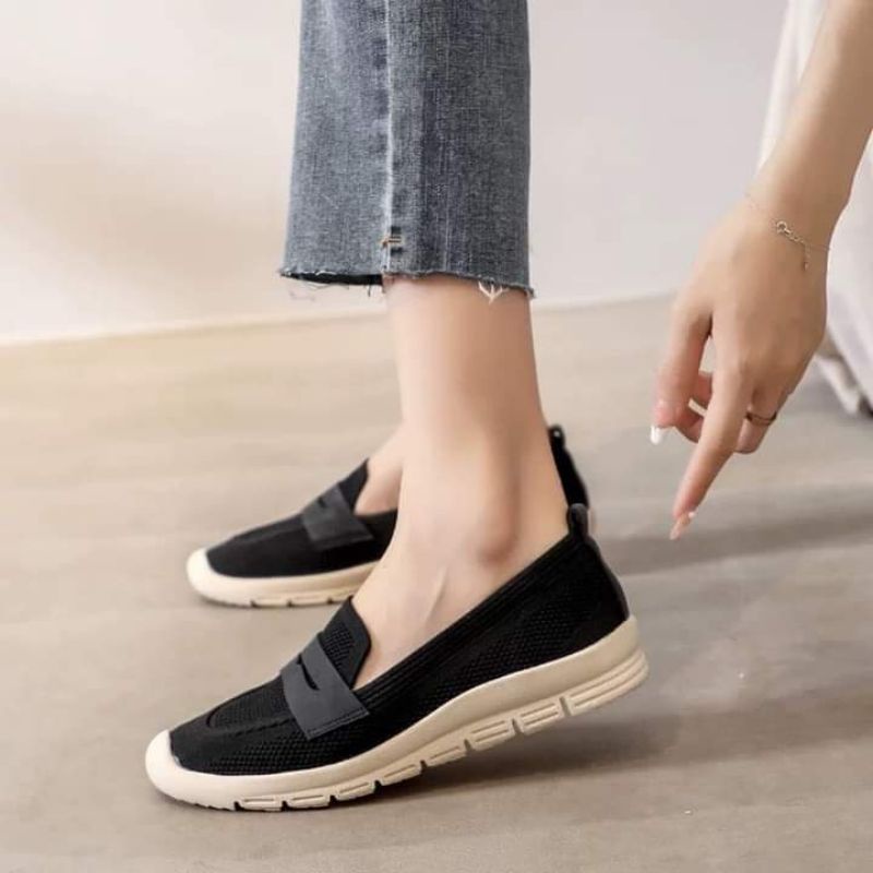 giày nữ ❤️ Freeship❤️Giày lười slip on hàng chuẩn xịn đúng chất loại 1