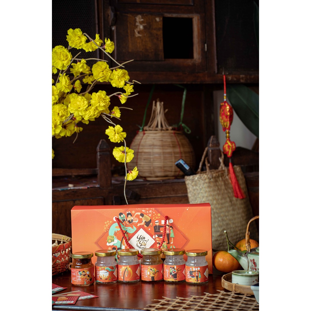 [Hộp quà Tết] [Hộp 6] Gói đủ vị - Yến Thị - Yến sào (30%) | BigBuy360 - bigbuy360.vn