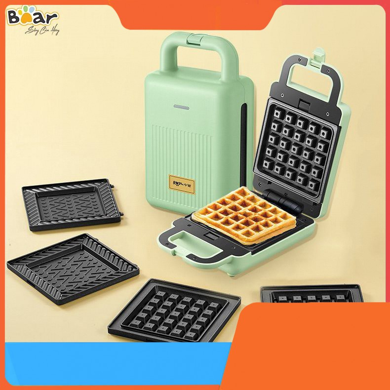 Máy Nướng Bánh Sandwich đa năng Bear DBC-P06N2 (Hàng chính hãng bảo hành 12 tháng)